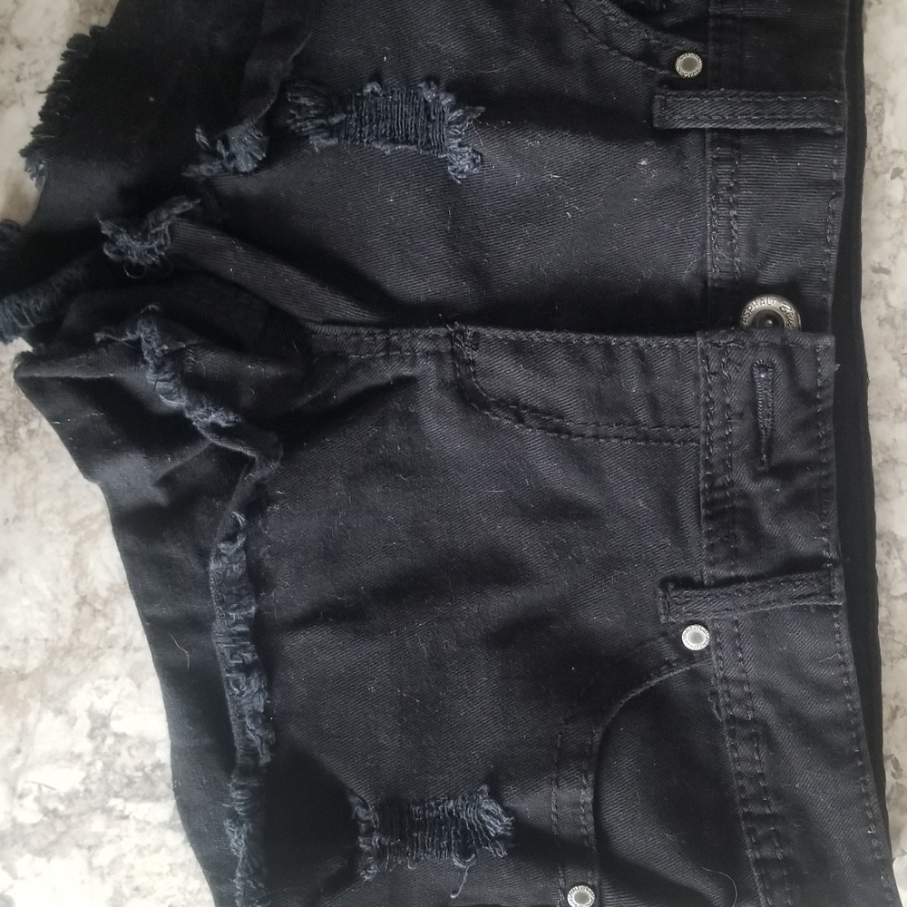Blue Asphalt Shorts